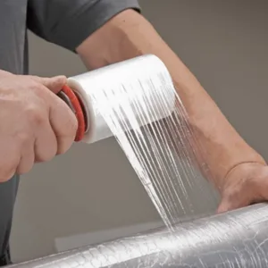 PALLET WRAP 100mmx150mtx15mic DUMPEY ROLL EXTENDED CORE