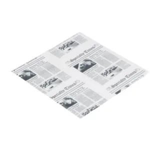 NEWSPRINT DELI WRAP SHEETS 400x500mm