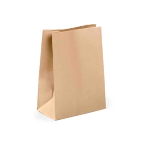 PAPER SHOPPER BAG BROWN X-SMALL 210x125x310