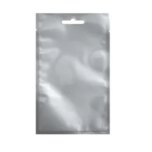 SEAL STORAGE BAGS FOIL/CLEAR 18X26CM (1X4) (TBD)