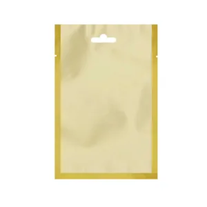 FOIL CLEAR BAG GOLD EURO PUNCH 125x200
