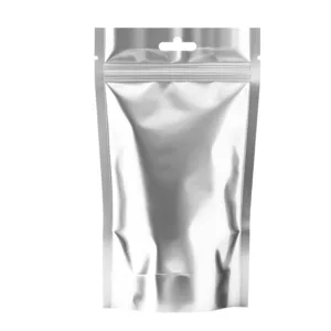 FOIL FOIL DOY POUCH WITH ZIPPER 18x27+10BG 110mic