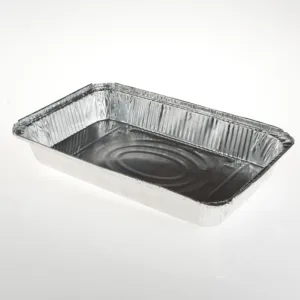 ALUMINIUM CATERING TRAY RECT. LARGE 9000ml 530x335mm