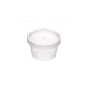 SAUCE TUB & LID CLEAR 30ml