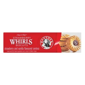 BAKERS STRAWBERRY WHIRLS 200g