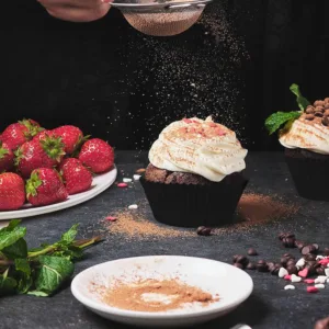 PAPER BAKING CUP BLACK #4