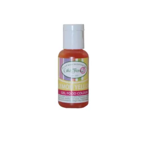 BAKING GEL COLOURS CAKE FLORA LEMON YELLOW 21g