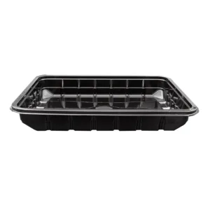 BAKERY TRAY MEDIUM BLACK 232x172x35mm (T271)