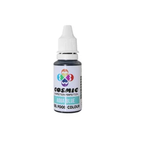 COSMIC GEL FOOD COLOUR 25g AQUA BLUE
