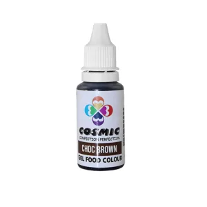 COSMIC GEL FOOD COLOUR 25g CHOC BROWN