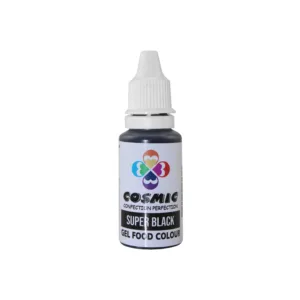 COSMIC GEL FOOD COLOUR 25g SUPER BLACK