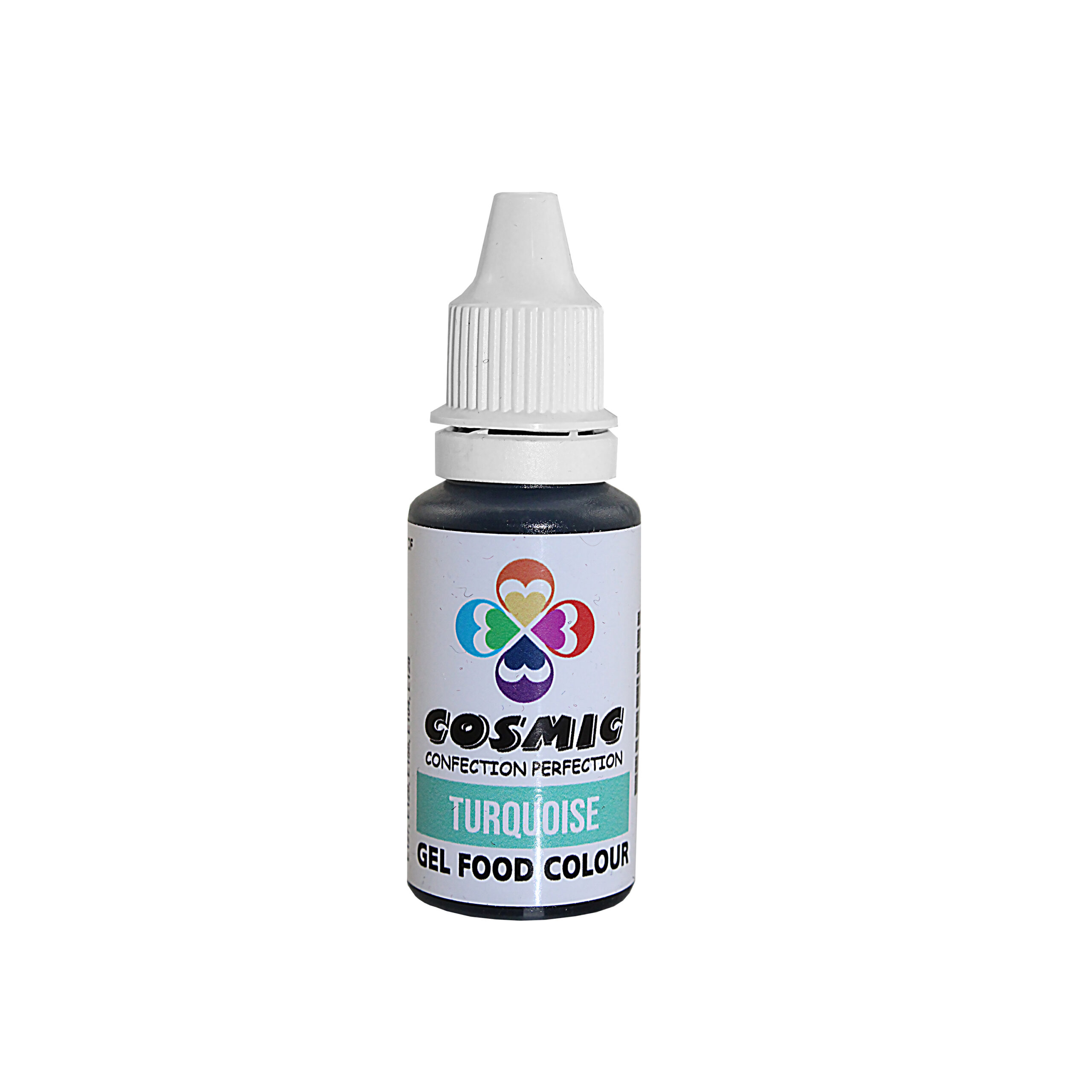 COSMIC  GEL
FOOD COLOUR 
25g  TURQUOISE