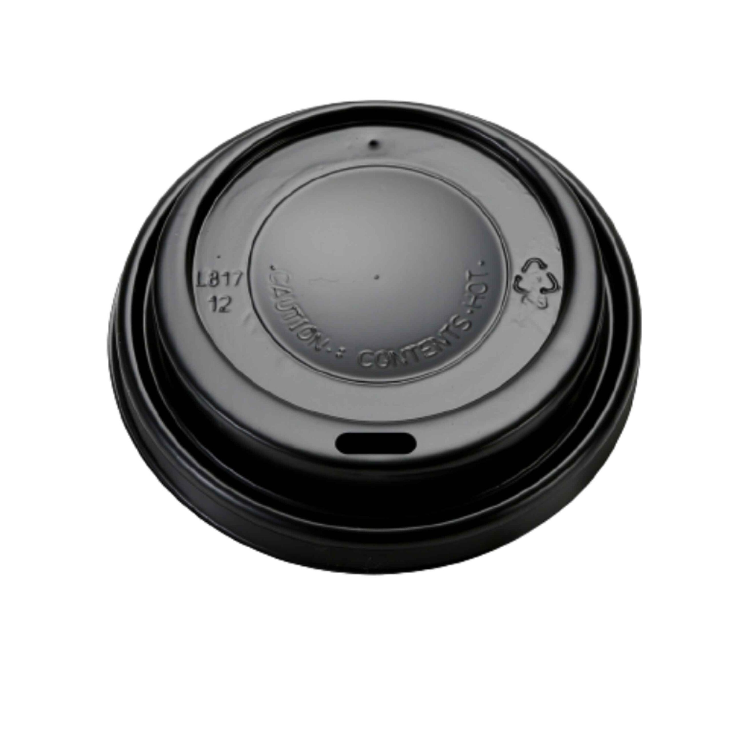SIP LIDS BLACK
FOR 250ml COFFEE
CUPS (1x500)