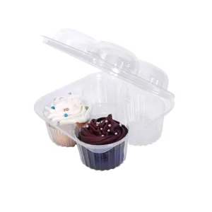 CUP CAKE FOLDOVER LID 4 UP CUP T616