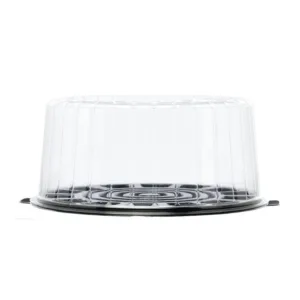 PLASTIC CLEAR CAKE DOME & BASE 270 d x120mm P315/7