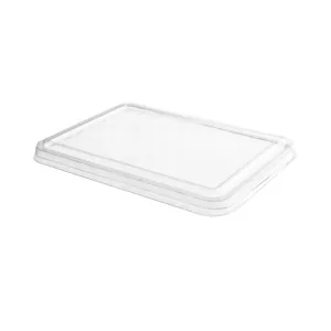 PLASTIC CLEAR LID 38/70F 200x150x15mm S312