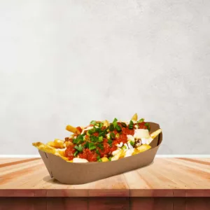 KRAFT BOAT SHAPE MEDIUM 23.5x12.5x3.4cm (1x50)