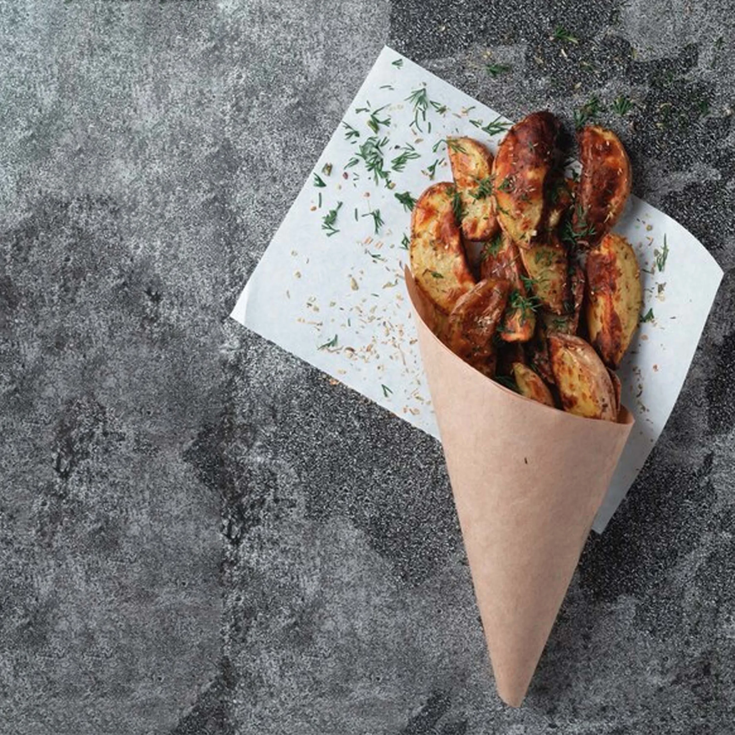 KRAFT CHIP CONE 135mm (1x50)