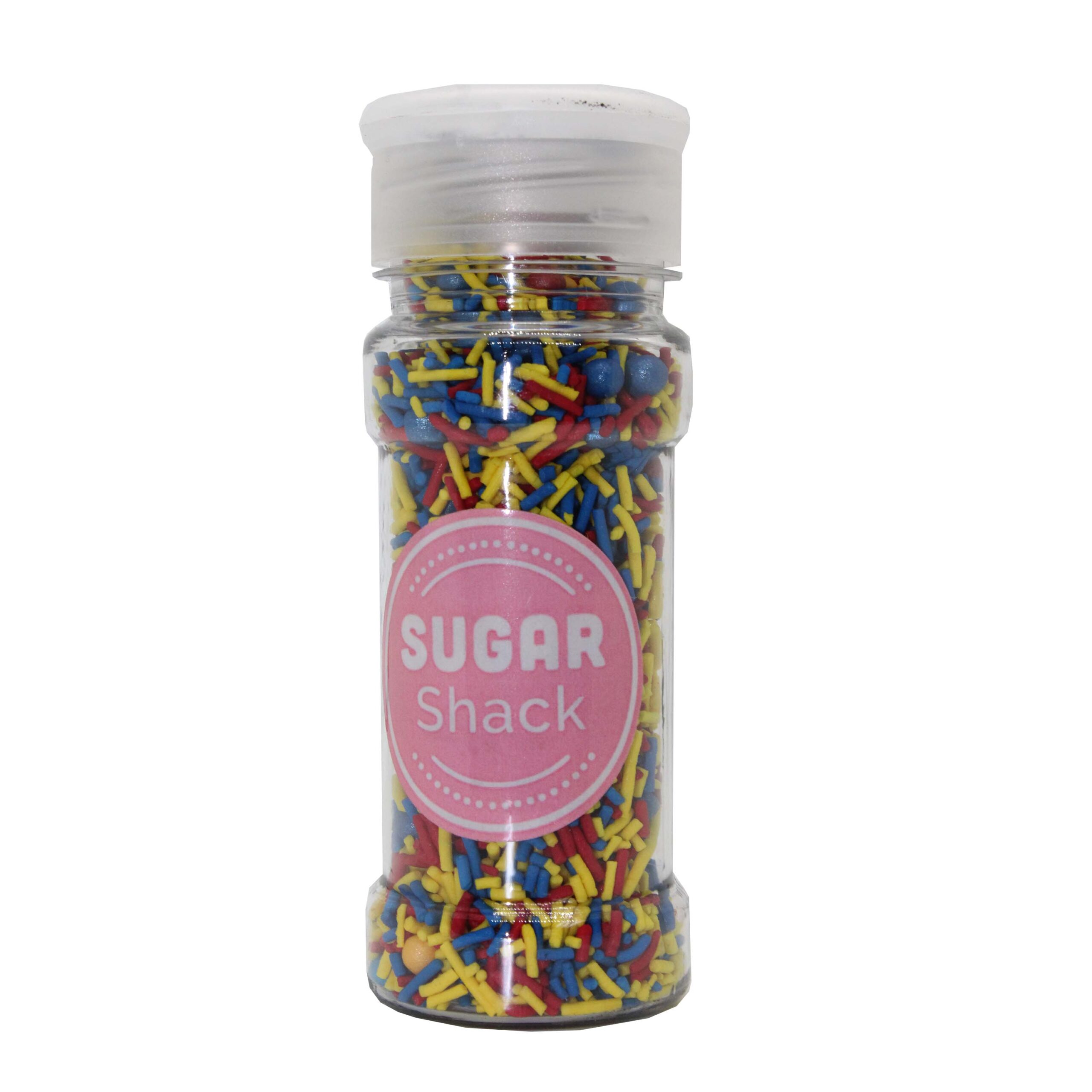NONPAREILS  #5
MIXED SPRINKLES
100g PRIMARY
COLOUR PEARLS