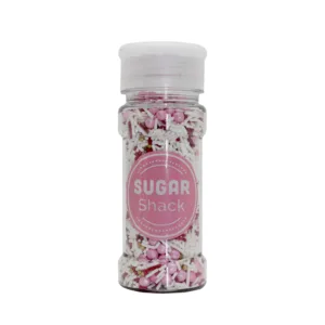 NONPAREILS  #7 VALENTINES MIX 100g PINK/GOLD PEARLS