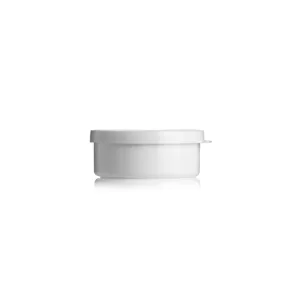PP WHITE TUB & LID  15ml  (1x100)