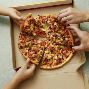 CORRUGATED PIZZA BOX 10"