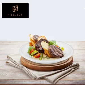 H-SELECT PLASTIC PLATES WHITE