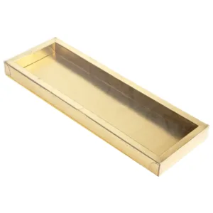 PVC BOX GOLD BASE FRAME BOX 237x50x16mm