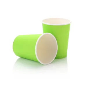 SINGLE WALL LIME GREEN CUP 250ml (1x50)