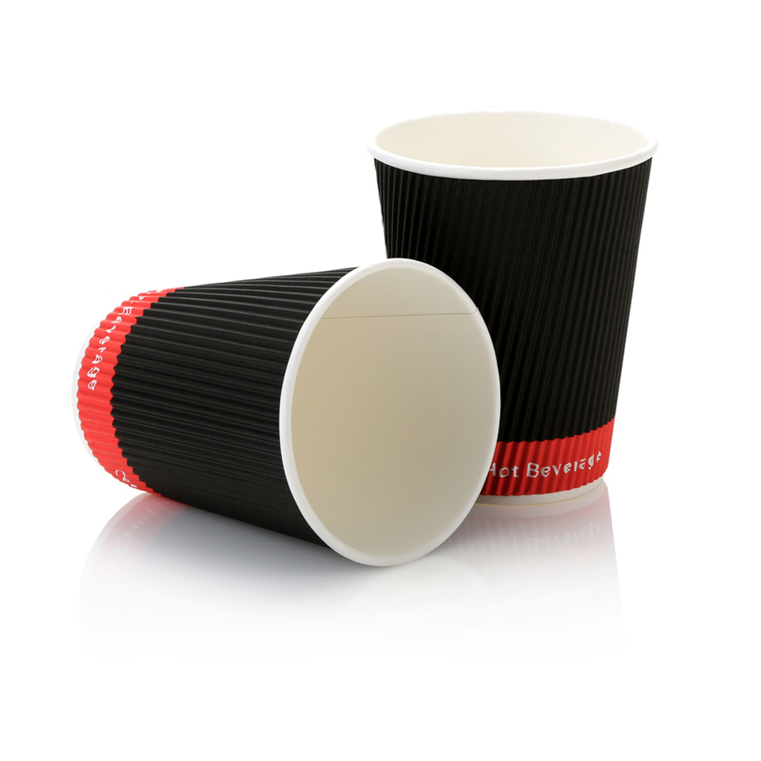 VERTICAL RIPPLE
BLACK/RED CUP
350ml (1x25)