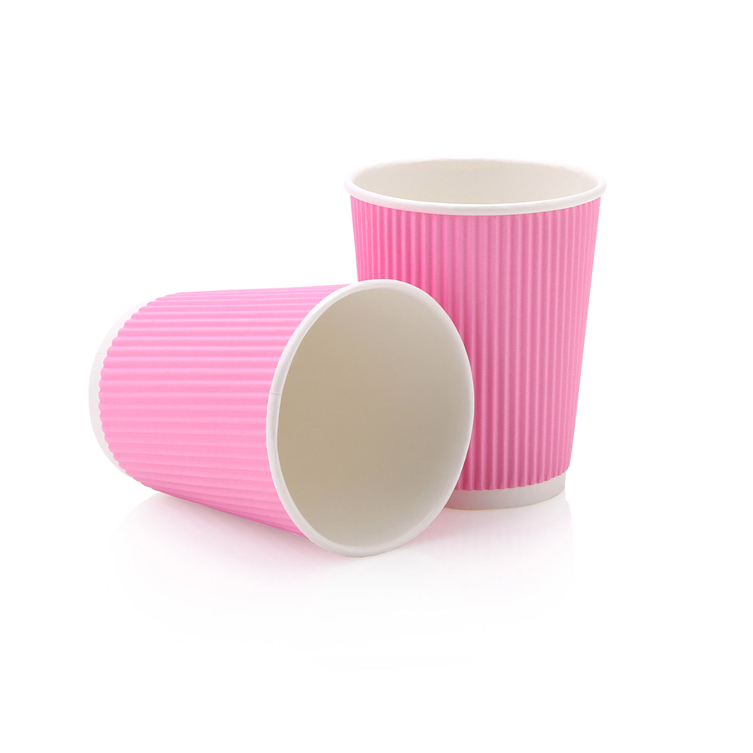 VERTICAL RIPPLE
PINK CUP 250ml
(1x25)