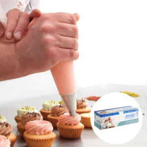 ONE WAY PREMIUM COMFORT CLEAR PIPING BAG DISPOSABLE  100s