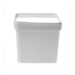 ICE CREAM TUB WITH LID WHITE 5Lt (1x5)