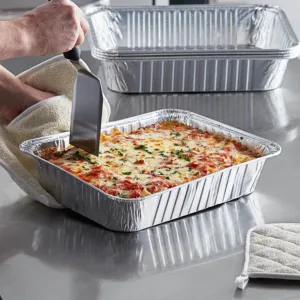 FOIL TAKE AWAY CONTAINER LARGE 1.3L #4093 (1x50)