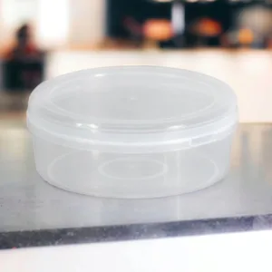 BISCUIT BARREL WITH CLEAR LID MINI