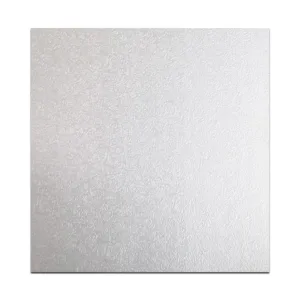 CAKE BOARD THICK SQUARE SILVER 16" (TBD)