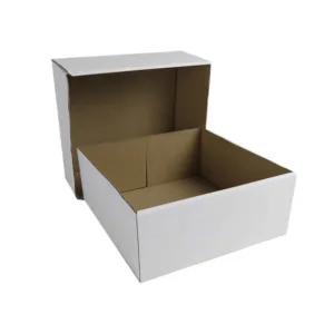 CORRUGATED CAKE BOX 12" BASE & LID