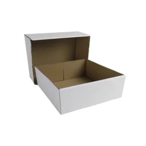CORRUGATED CAKE BOX 14" BASE & LID