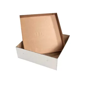 CORRUGATED CAKE BOX 18" BASE & LID