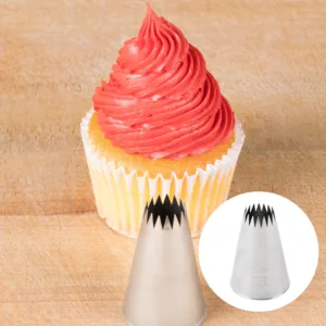 ATECO STAR TUBE FRENCH NOZZLE -868 STAINLESS STEEL