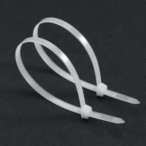 CABLE TIE 80mm WHITE (1x100)
