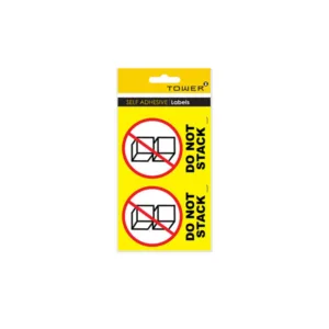 TOWER SELF ADHESIVE "DO NOT STACK" 81x110mm (1x30) (TBD)