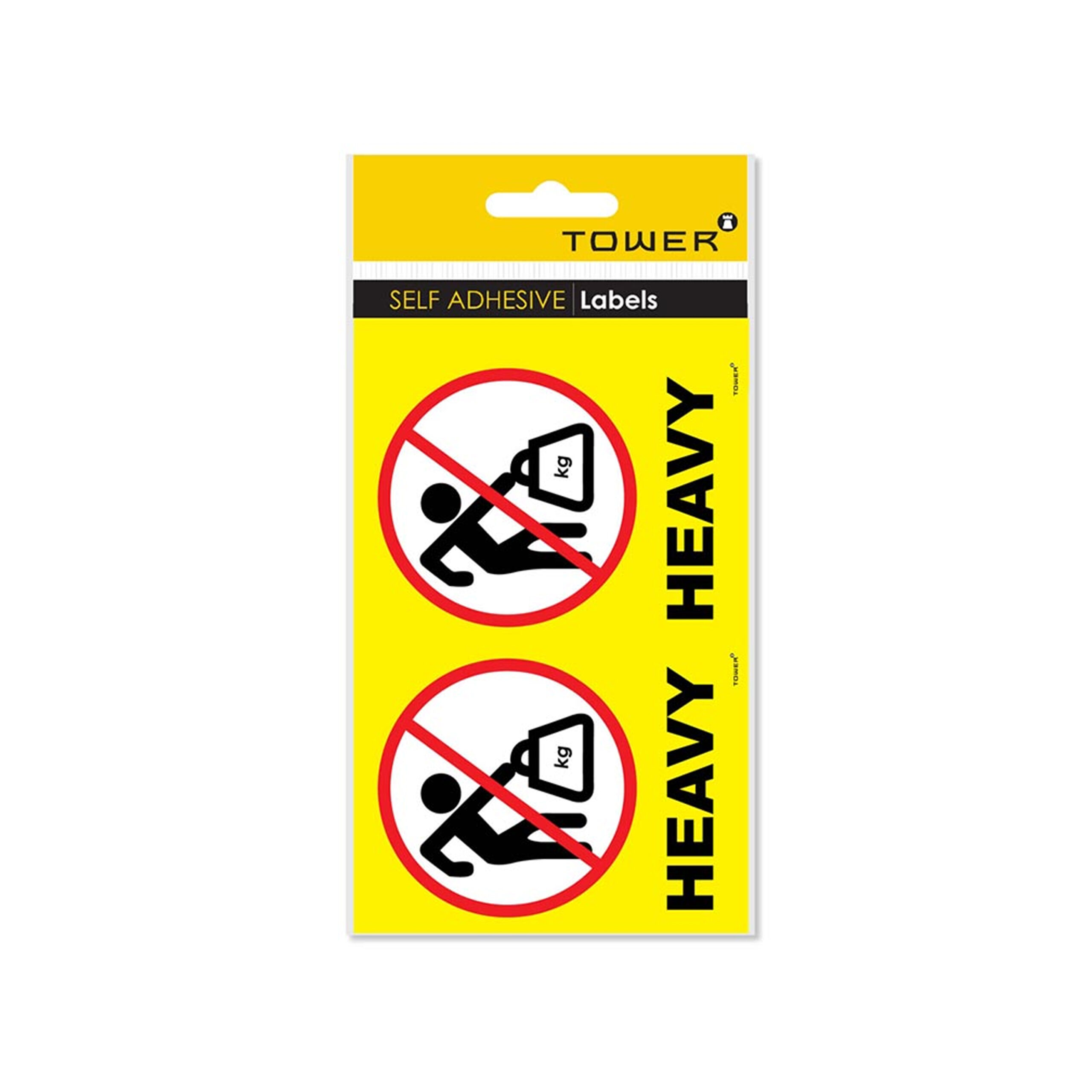 TOWER SELF
ADHESIVE"HEAVY"
FREIGHT LABELS
81x110mm(30
LABELS)