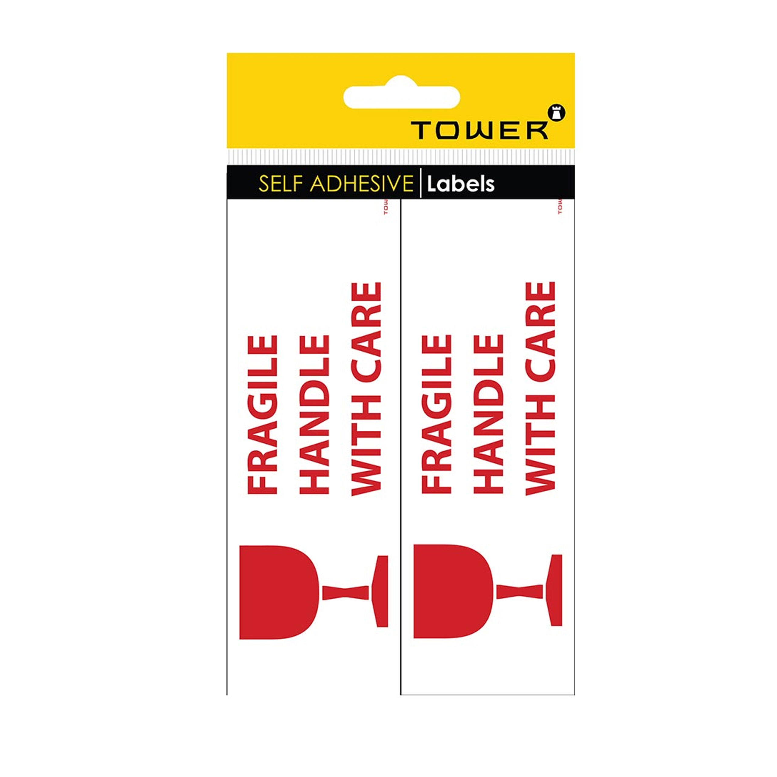 TOWER  "FRAGILE"
WHITE LABELS  (30
LABELS)