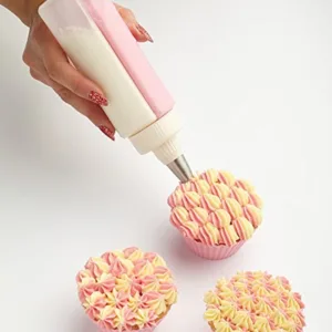 DECORATING BOTTLE DUAL ACTION WITH NOZZLE 100ML (TBD)