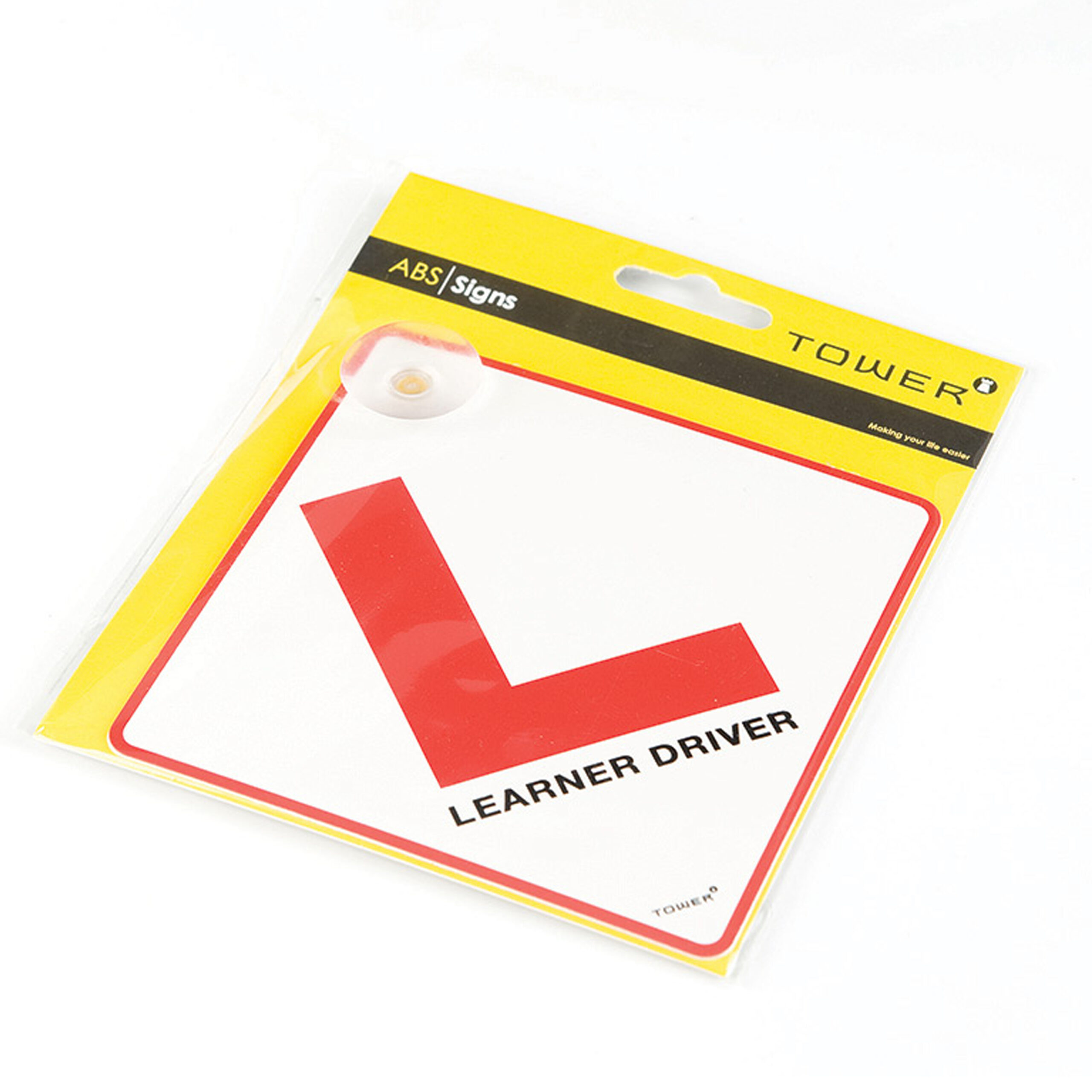TOWER  "LEARNER
DRIVER" SIGNAGE 
135x135mm