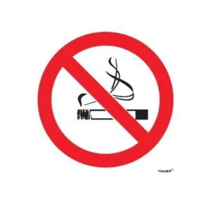 TOWER  "NO SMOKING" SIGNAGE  150x150mm