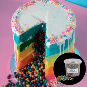 CAKE FLORA RAINBOW POPS 600g