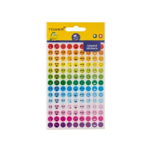TOWER  REWARD RANGE "MINI FACES" LABELS  (378 LABELS)