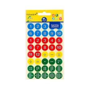 TOWER TEACHERS RANGE "FUN NUMBERS" LABELS (120 LABELS) (TBD)